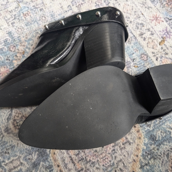 Rebecca Minkoff studded leather slides - Picture 6 of 7